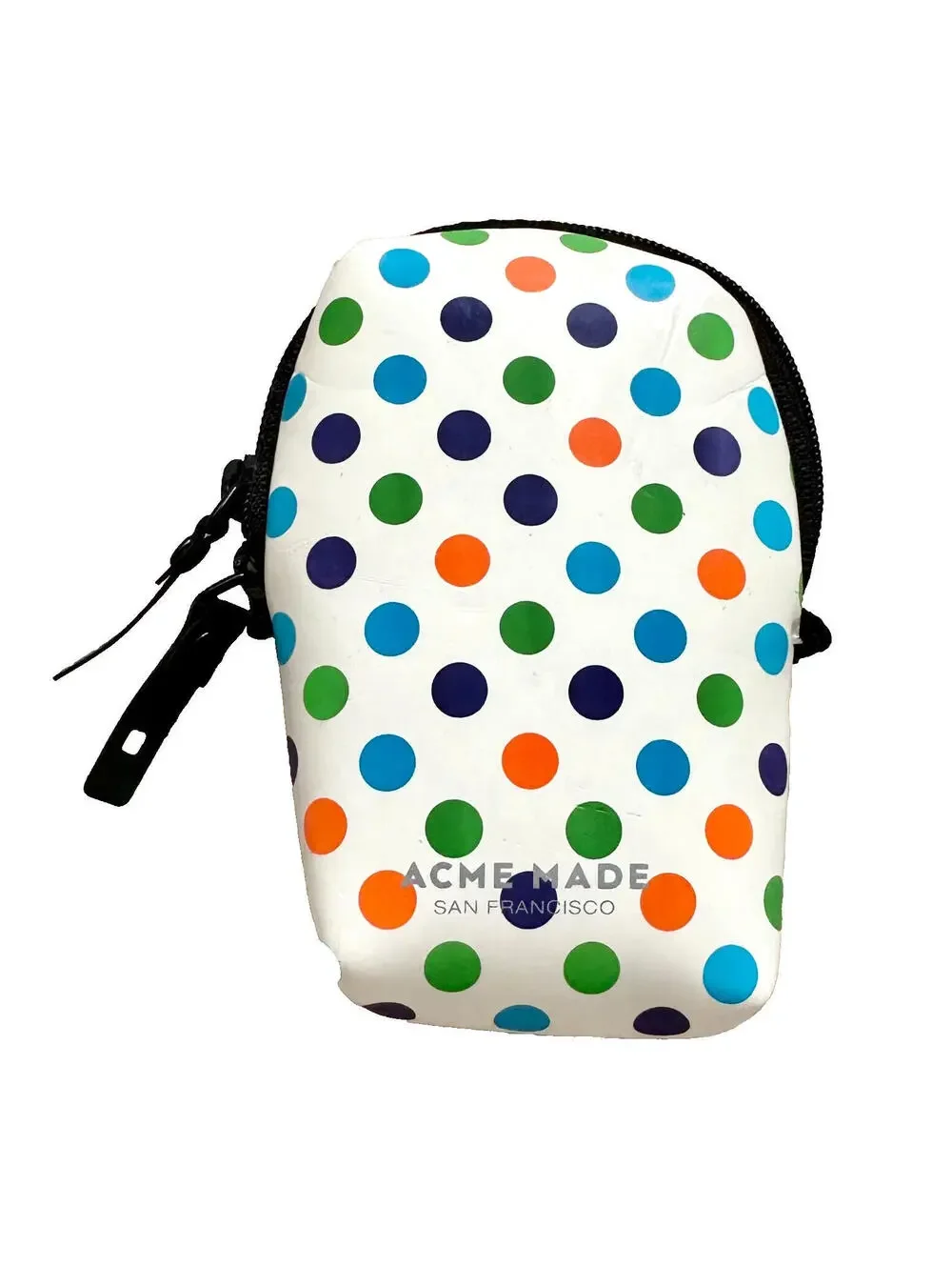 NEW Acme Made AM00857 Smart Little Pouch for Camera Multi Polka Dots